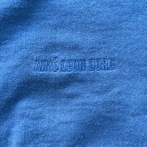 Aime Leon Dore blue sweat shirt size S. Mens. Gently used.